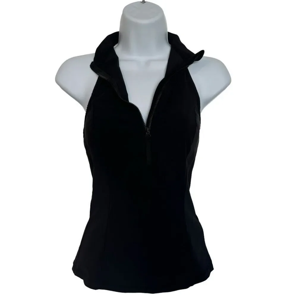 J. Crew Black Fitness Top Women’s Small
